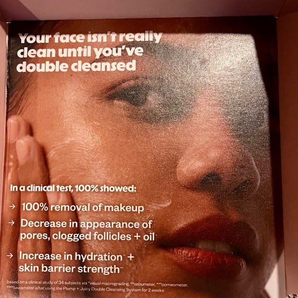 Kosas Double Cleansing System with make up and hair clip - Picture 2 of 5